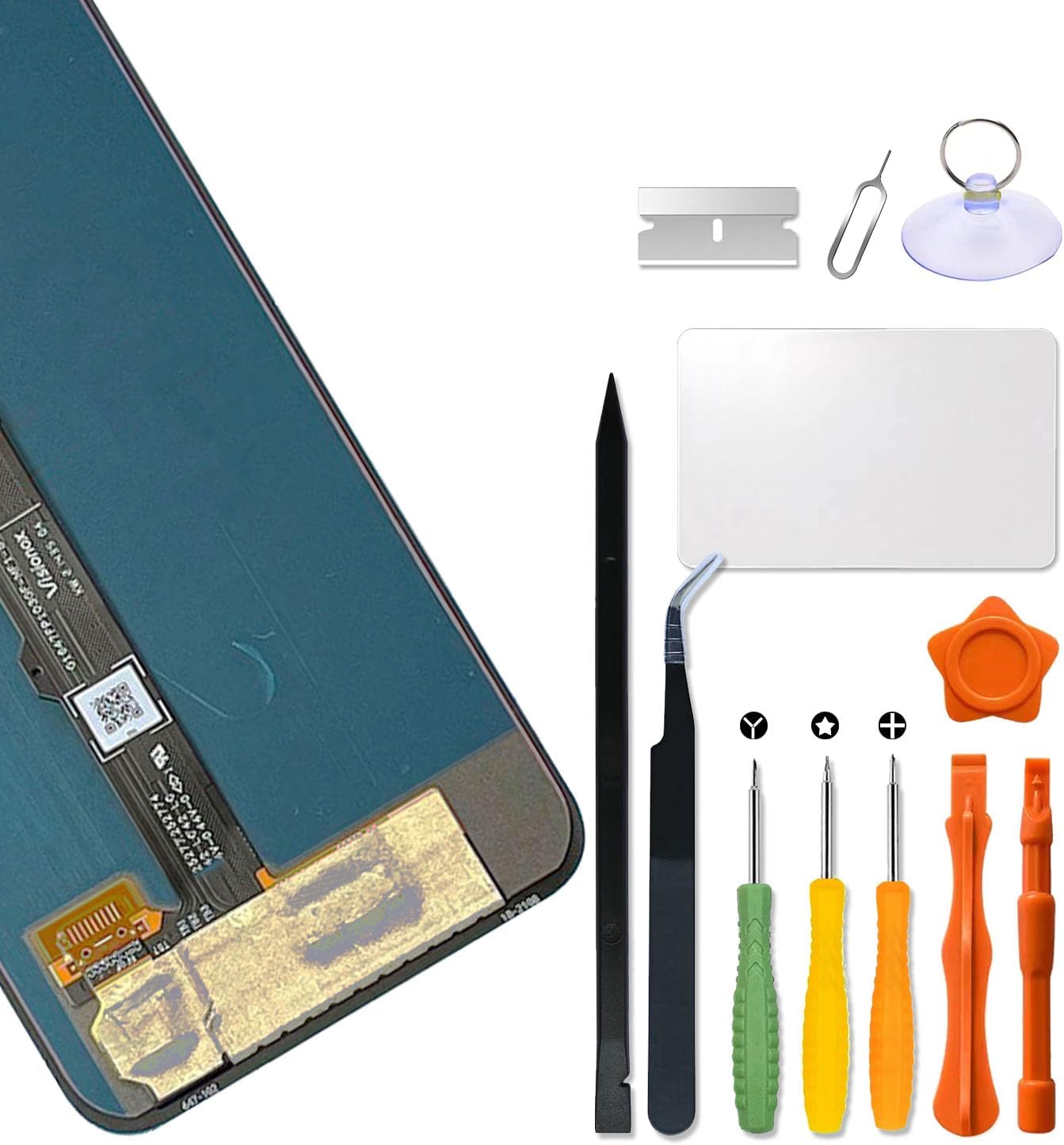 Replacement for Motorola Moto G31 G41 G71 5G LCD Screen AMOLED for Moto XT2173-3 XT2167-2 XT2169-1 LCD Display Touch Screen Digitizer Assembly with Repair kit (AMOLED)
