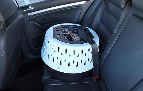 Miniatura 7 de Petmate Get-A-Round - Perrera para gatos, hasta 20 libras, azul, 19 pulgadas de ancho