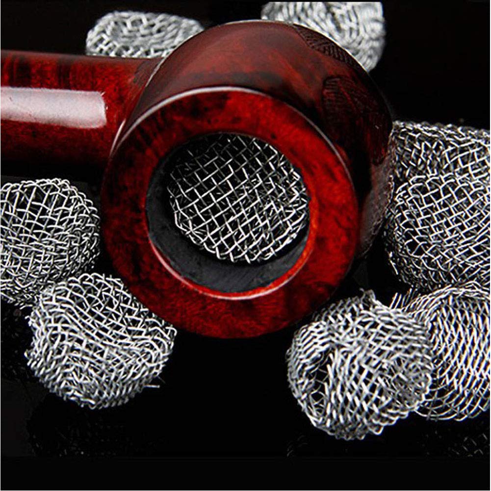 Amazon.com: VideoPUP 50PCS 16MM Stainless Steel Tobacco Pipe Screen Ball,Combustion  Durable Mesh Ball Filter Tobacco Pipes Accessories : Health & Household