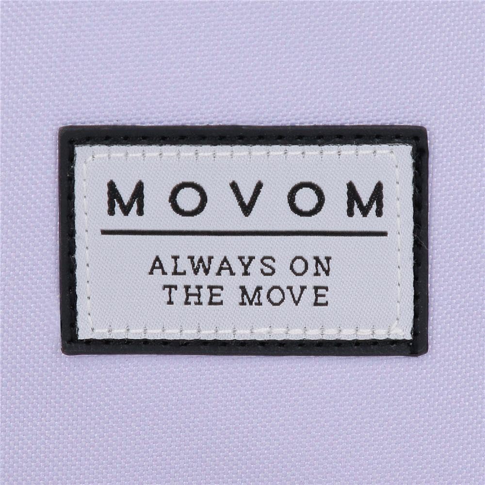 Movom Always on The Move Mochila Escolar, Morado, 31x42x13 cms | Doble Compartimento