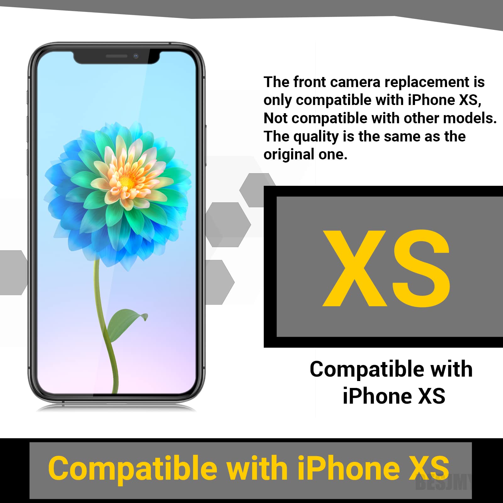 Amazon.co.jp: iPhone Xs フロントカメラ交換用修理キット iPhoneXs