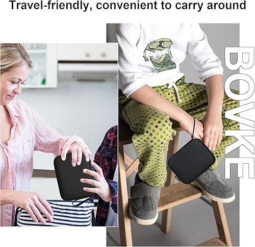 Miniatura 6 de BOVKE Funda de transporte compatible con Yoto Mini reproductor de audio y música para niños, bolsa de almacenamiento para altavoces infantiles,