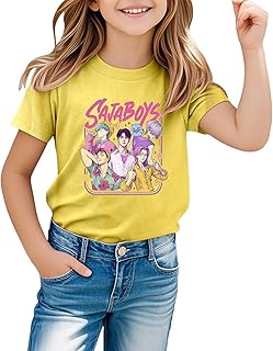 Comprar Generisch Merch Kpop - Camiseta de manga corta para niña, informal, cuello redondo, camiseta 110-160, camiseta de verano, manga corta, ropa de calle