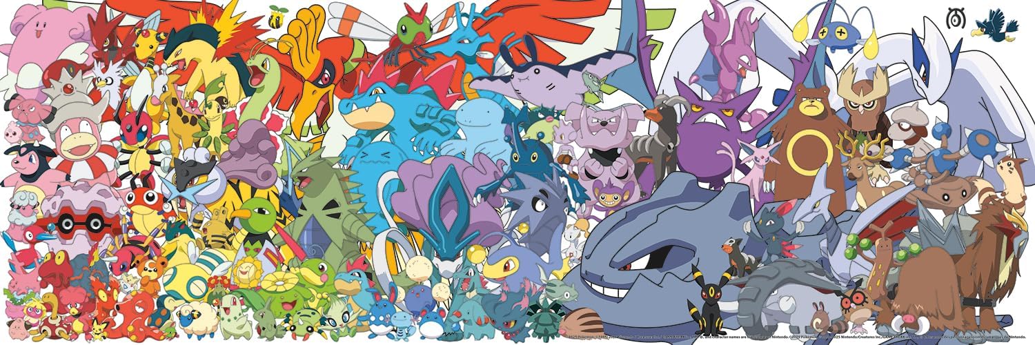Buffalo Games - Pokémon 4 in 1-300 & 500piece Jigsaw Puzzle