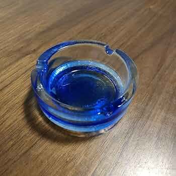 沖縄琉球ガラス灰皿5個セット 沖縄琉球ガラス灰皿5個セット