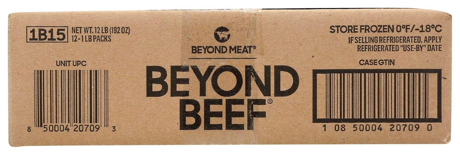 BEYOND MEAT Beyond Beef Ground, Plant Based Meat, 12 Lb (2)