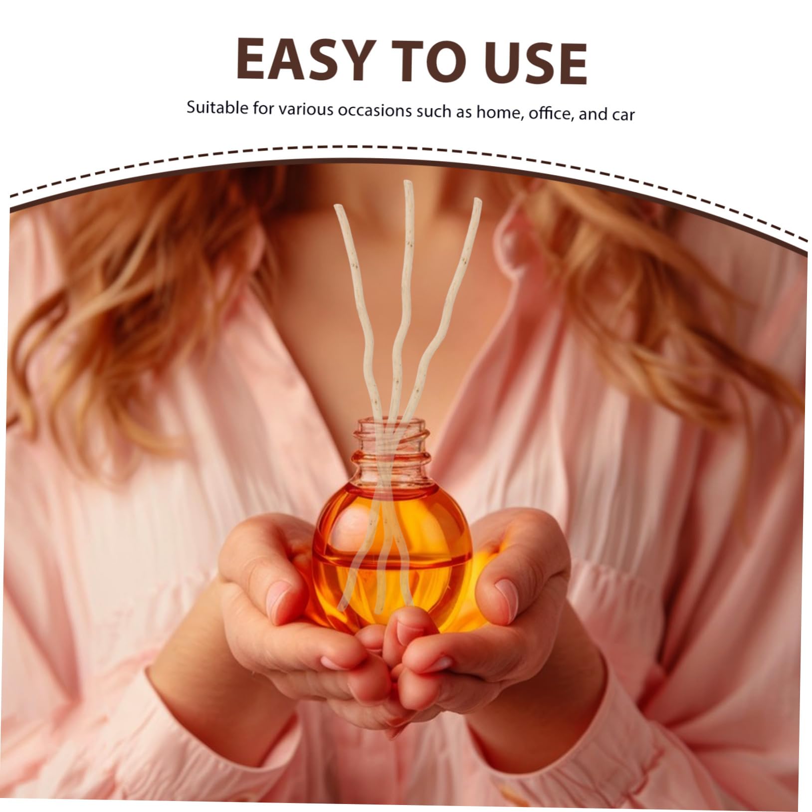 Healeved 200piezas Varillas De Aromaterapia De Natural para Difusores De Esencial Relajantes para Decoración Interior y