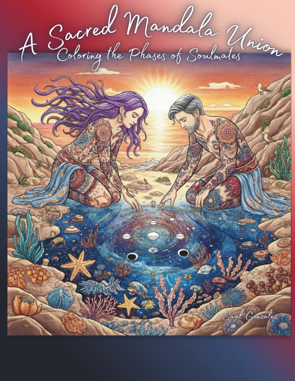 A Sacred Mandala Union: Coloring the Phases of Soulmates