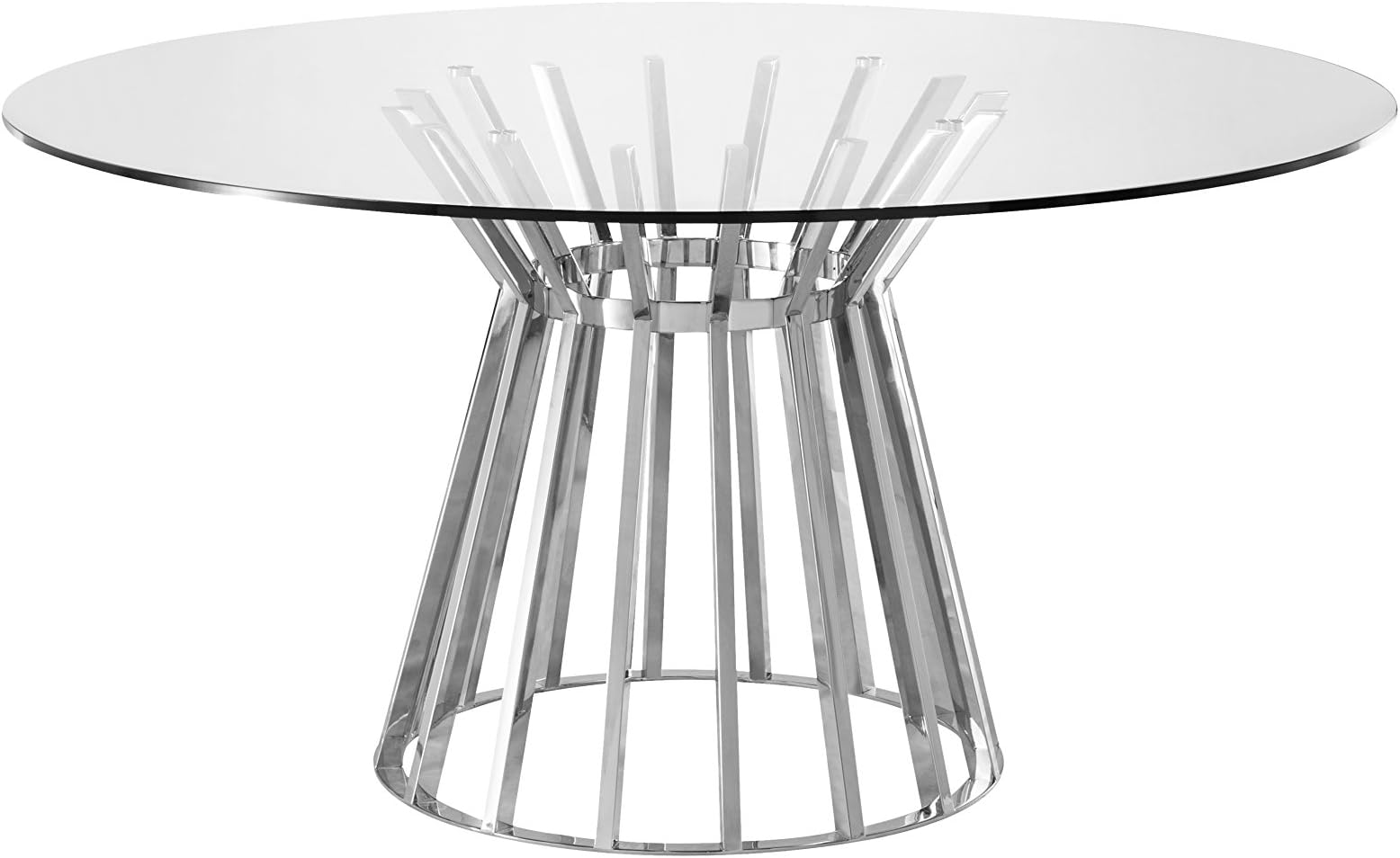 Whiteline Modern Living Olivia Round Dining Table