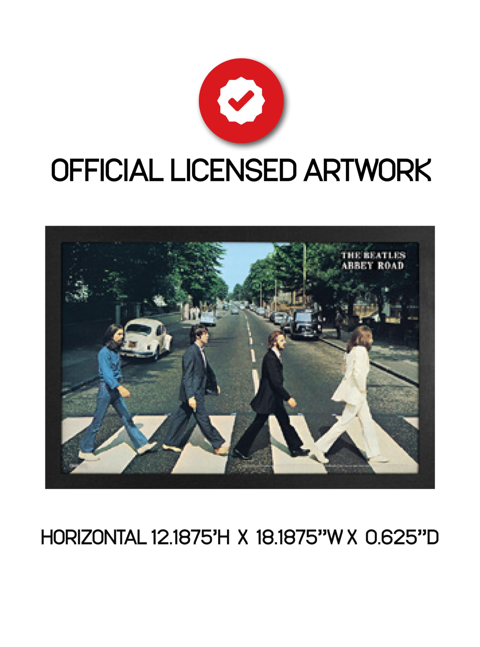 Amazon.com: Pyramid America The Beatles Abbey Road Framed Poster