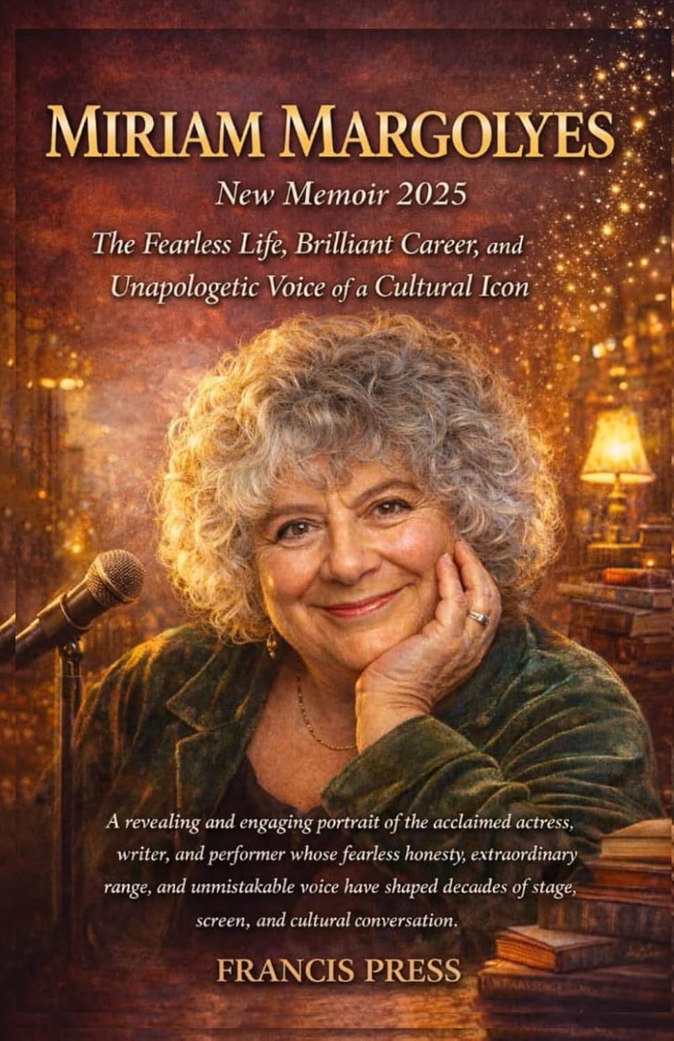 Miriam Margolyes New Memoir 2025: The Fearless Life, Brilliant Career, and Unapologetic Voice of a Cultural Icon      Paperback – Large Print, January 14, 2026