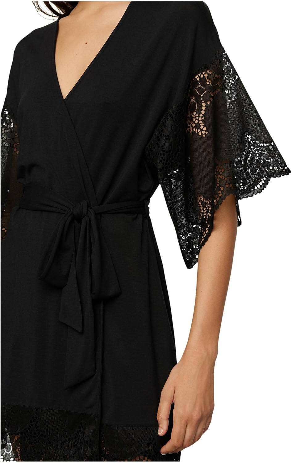 Eberjey womens Beatrix - the Full Lace Robe - Image 3