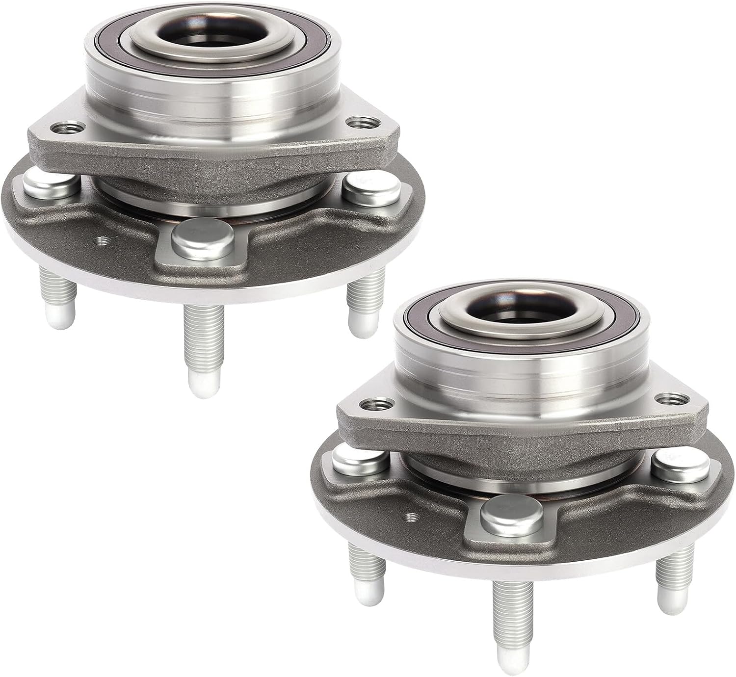 ECCPP 513282 2PCS Replacement for Wheel Bearing and Hub Assembly fit for Cadillac CTS 2008 2009 2010 2011 2012 2013 2014 2015 For Chevrolet Camaro 2010 2011 2012 2013 2014 Wheel Hubs 5 Lugs W/ABS