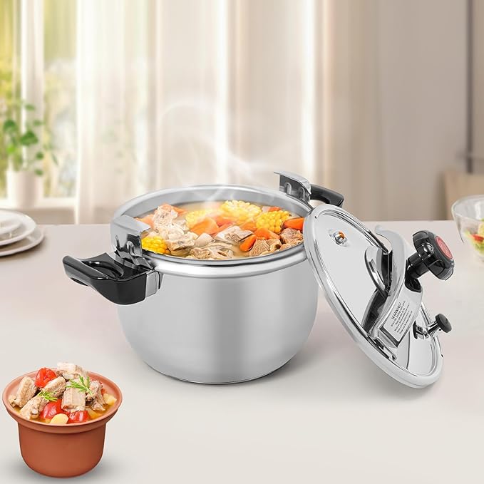 Olla a Presión Acero Inoxidable 9L Jaqebuwe miniatura 5