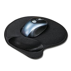 Kensington Wrist Pillow Mouse Pad Black 57822US