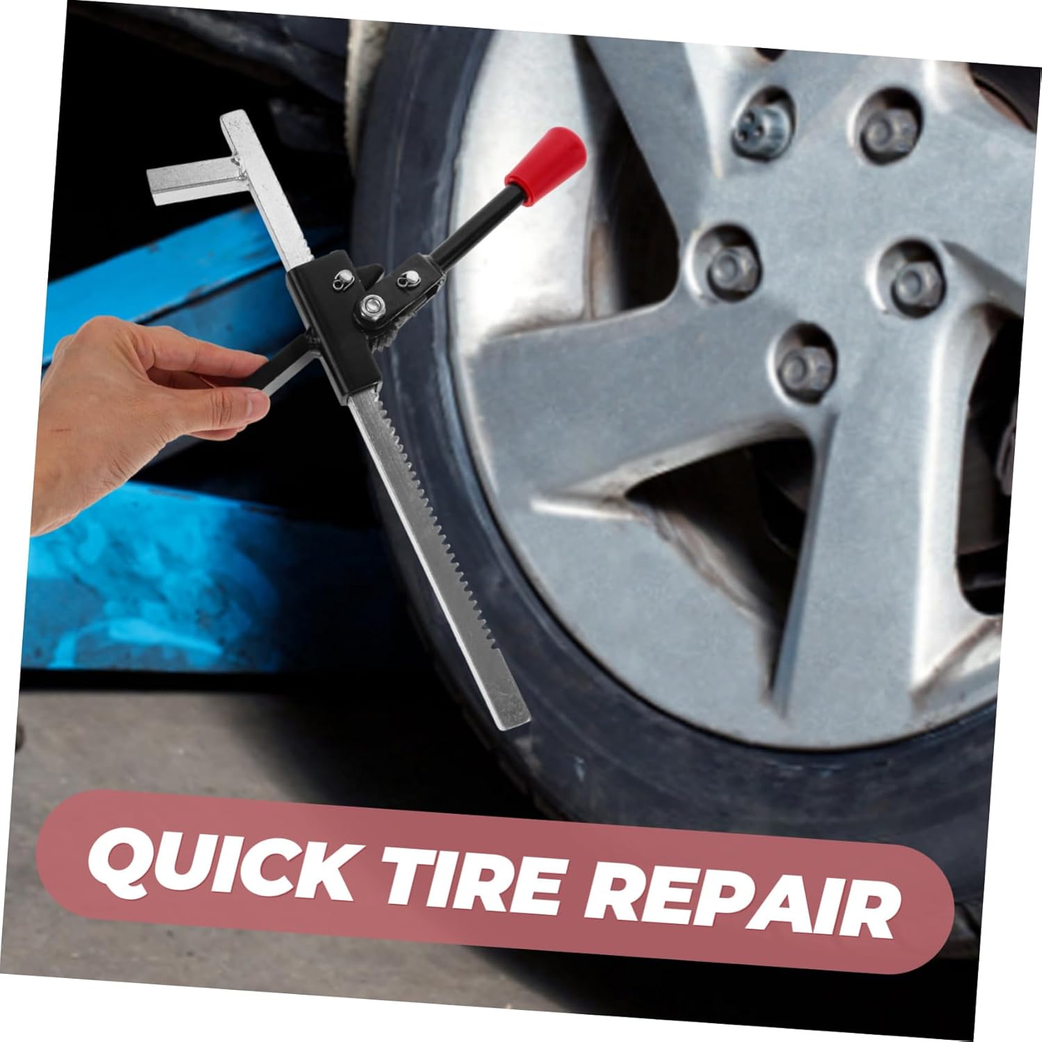 Alipis Manual Tire Expander Tool for Car and Truck Portable Tire Repair Tool Comfortable to Hold Handle