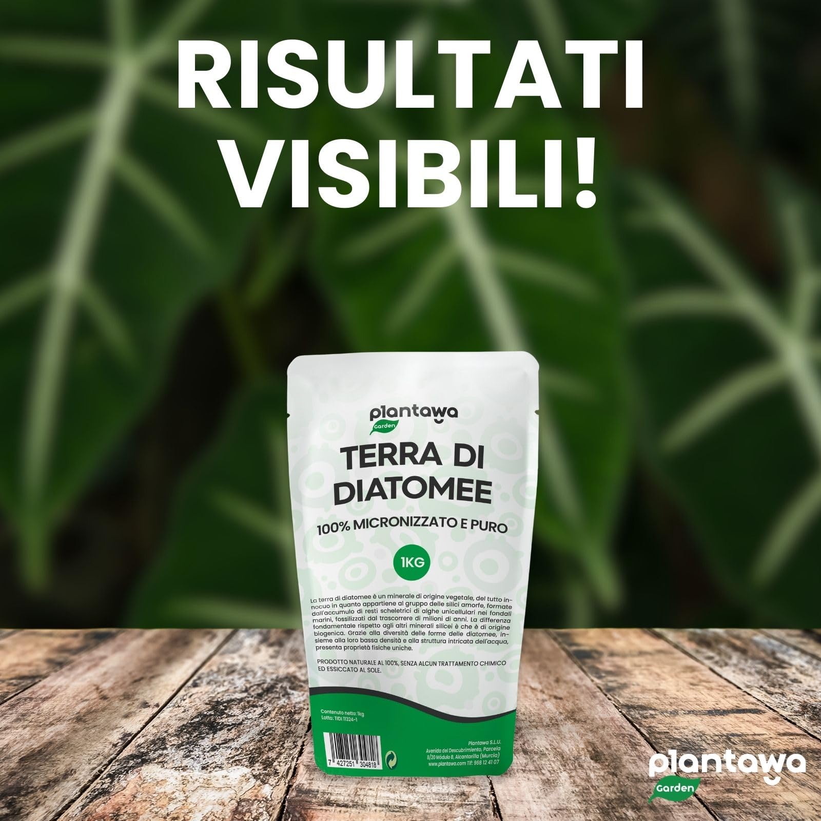 Terra Di Diatomee 100% Naturale - 5kg | Polvere Fine Per Casa E Giardino | Senza Chimici
