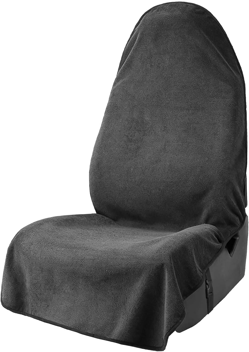 Leader Accessories Waterproof Towel Car Seat Cover, Front Bucket Seat, Grey