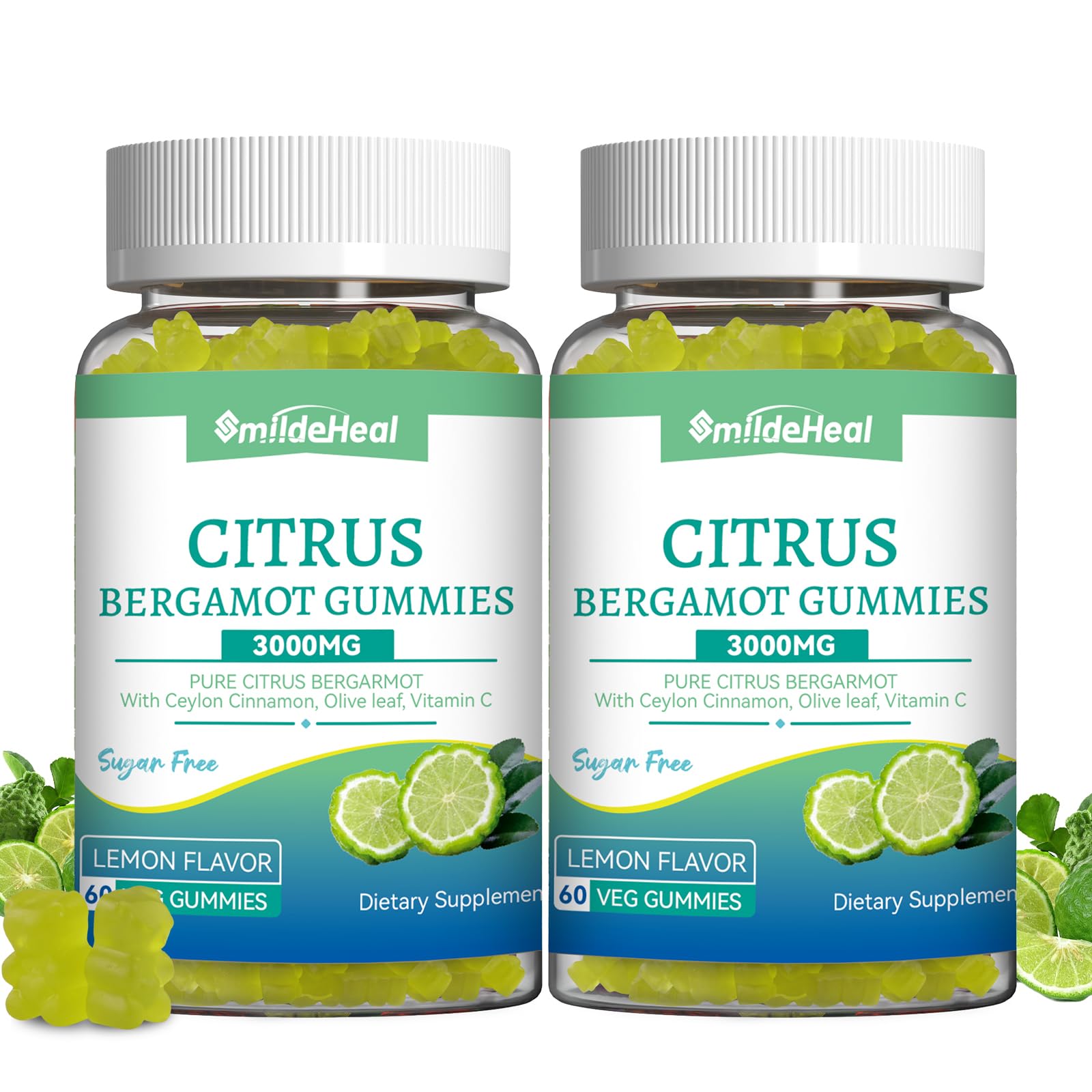 Citrus Bergamot Gummies 3000mg, Cholesterol Gummies, 60 Count — Amazon image 7