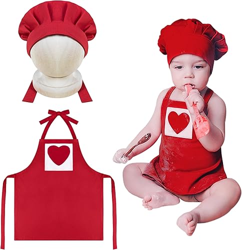 Delantal para fotografía de bebé, delantal para fotografía de recién nacido, accesorios de fotos de chef, correa ajustable para niños y niñas,