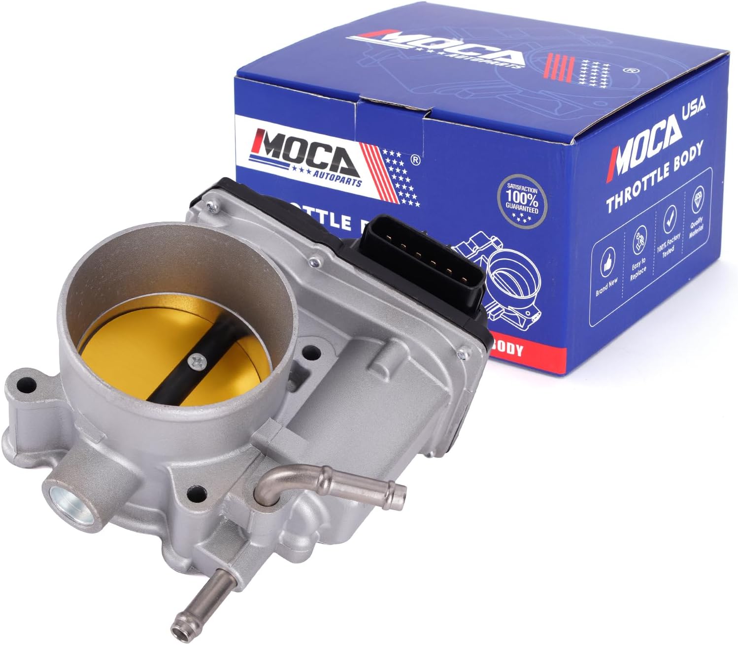 MOCA S20123 Throttle Body Compatible with 04-06 for Lexus ES330 V6 3.3L, 06-08 for Lexus RX400h V6 3.3L, 04-06 for Toyota Camry V6 3.3L, 04-10 for Toyota Highlander V6 3.3L