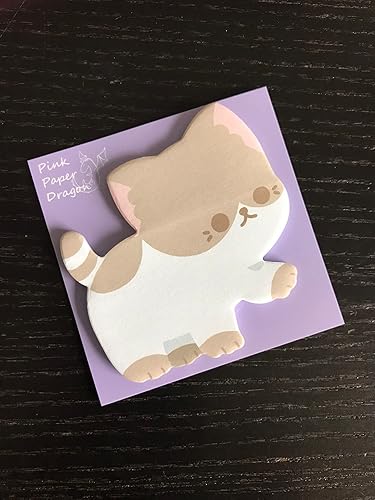 Miniatura 9 de Kawaii Sticky Notes - Paquete de 6 blocs de notas autoadhesivas con forma de animal lindo para el hogar, la oficina y los regalos