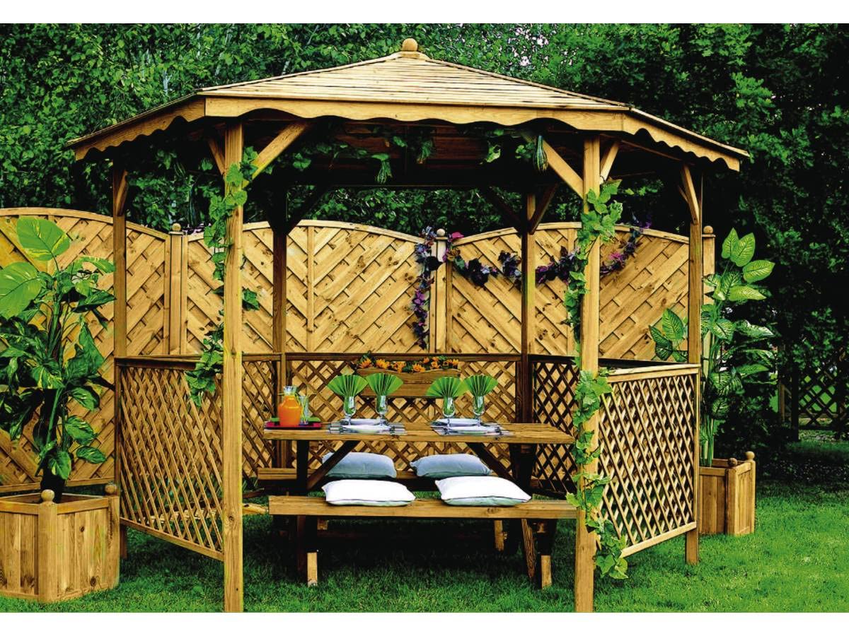 Burger Pergola en Bois Lora - 320 x H245 cm 0 m² - Cerland