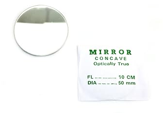 EISCO Concave Mirror 50mm Dia., 100 Focal Length