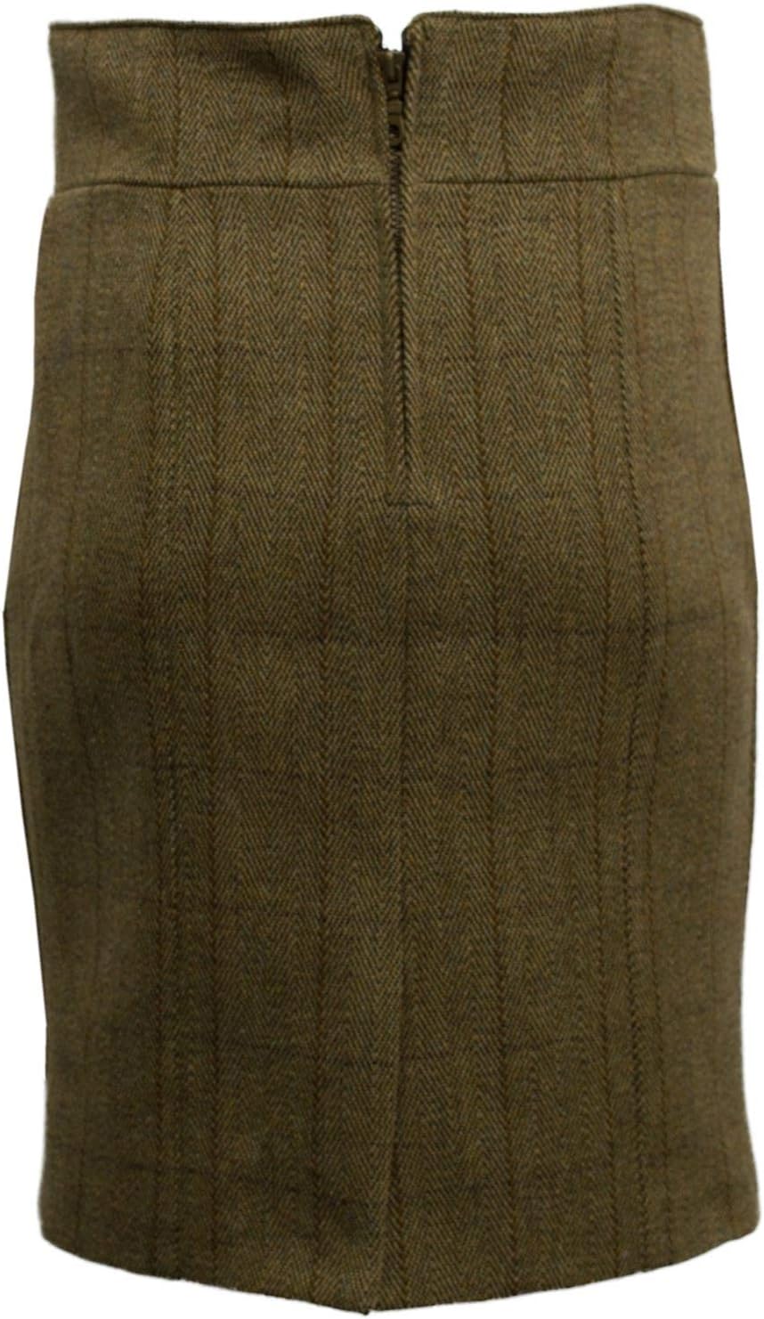 Walker and Hawkes - Ladies Derby Tweed Winslow Skirt