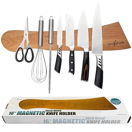 Magnetic knife holder for wall no drill - 16