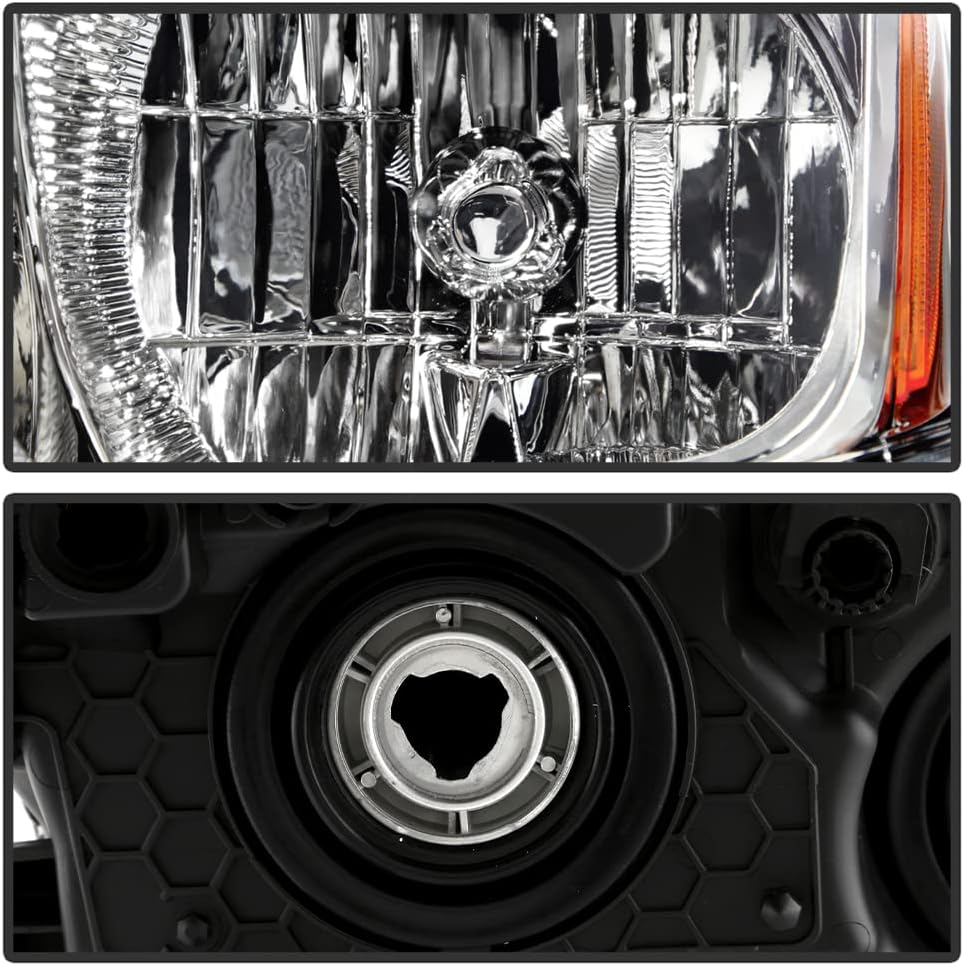 ACANII - For [Halogen Model] 2018 2019 2020 Nissan Kicks S | SV Headlights Headlamps Replacement Pair Set Left+Right