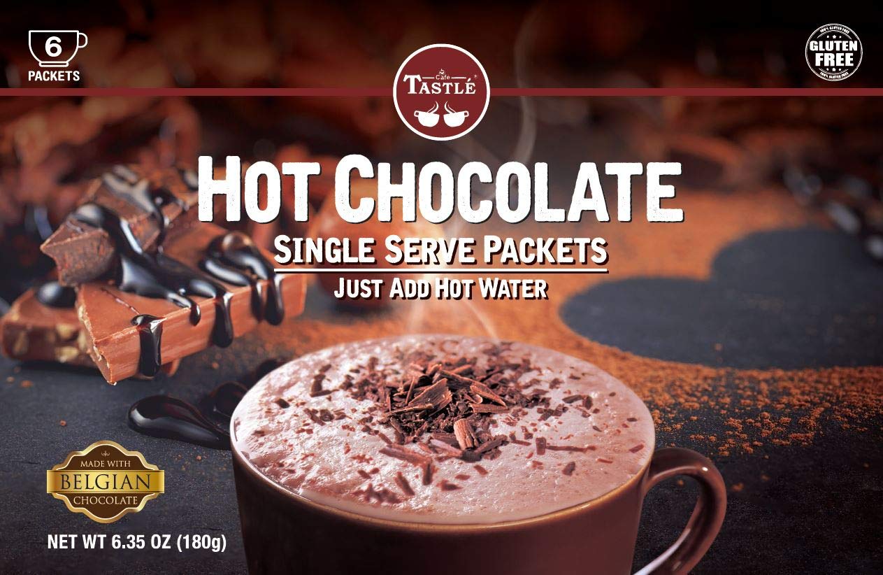 Cafe Tastle Single Serve Packets, Rich Hot Chocolate Mix, 72Count