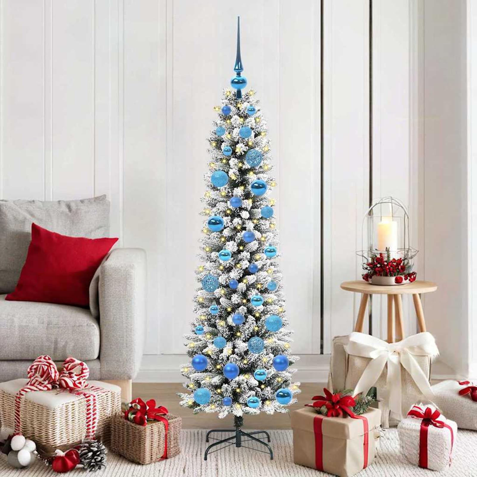 Árbol de Navidad artificial moderno Gecheer para iluminar tu salón este invierno