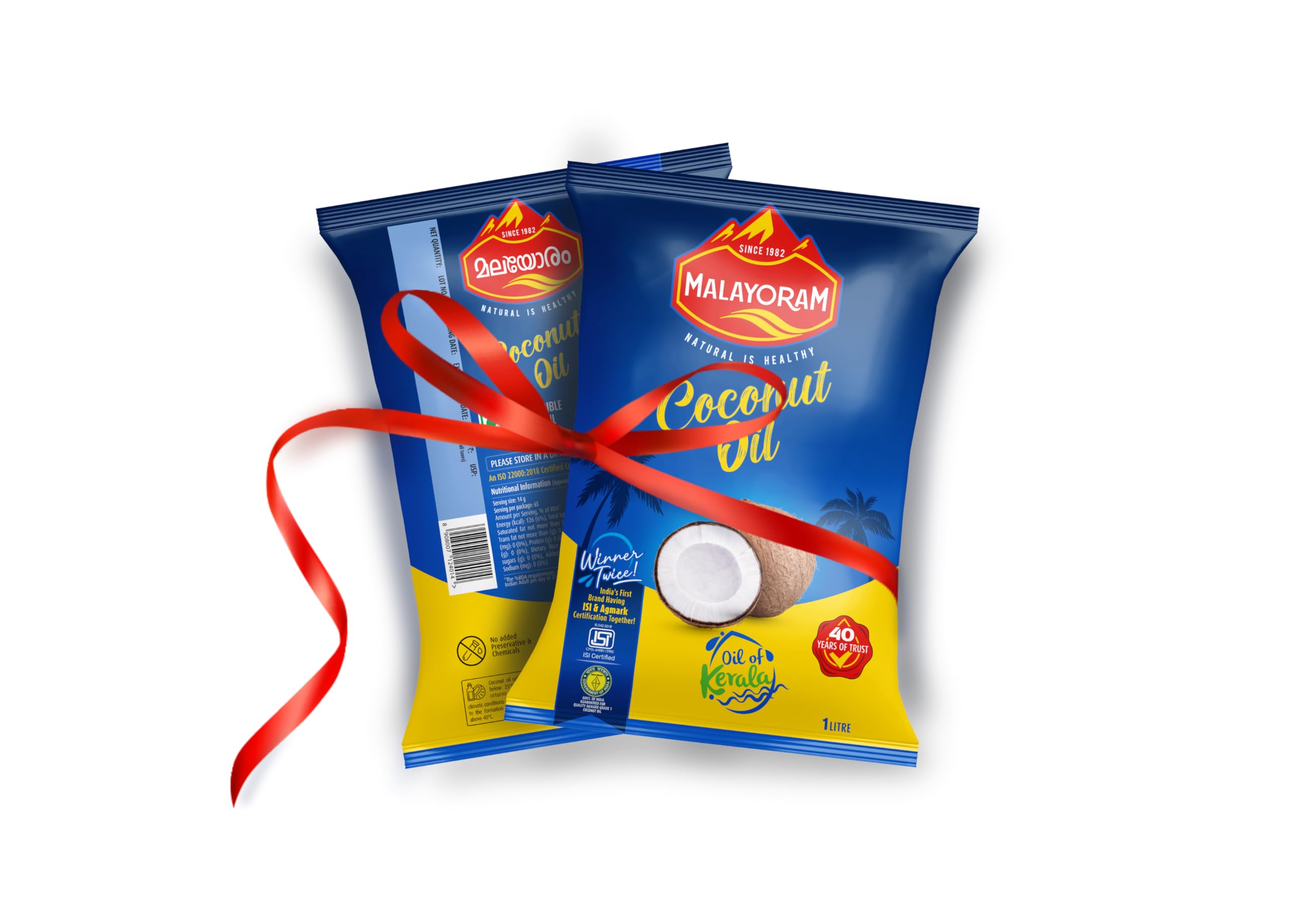 MALAYORAM 100% Pure Coconut Oil Pouch (2 L) (B08MZP5WWK) Amazon Price History, Amazon Price Tracker