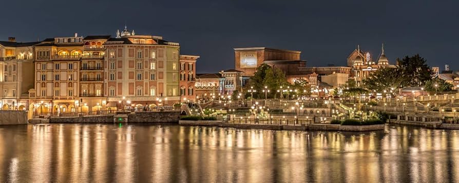 希少】東京ディズニーシー パノラマ風景画 ディズニーリゾート物語