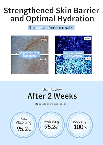 Miniatura 6 de DERMAFIRM Tónico facial para mejorar la barrera húmeda M4  Crema hidratante de ceramida coreana para refrescar e hidratar la piel con péptido y