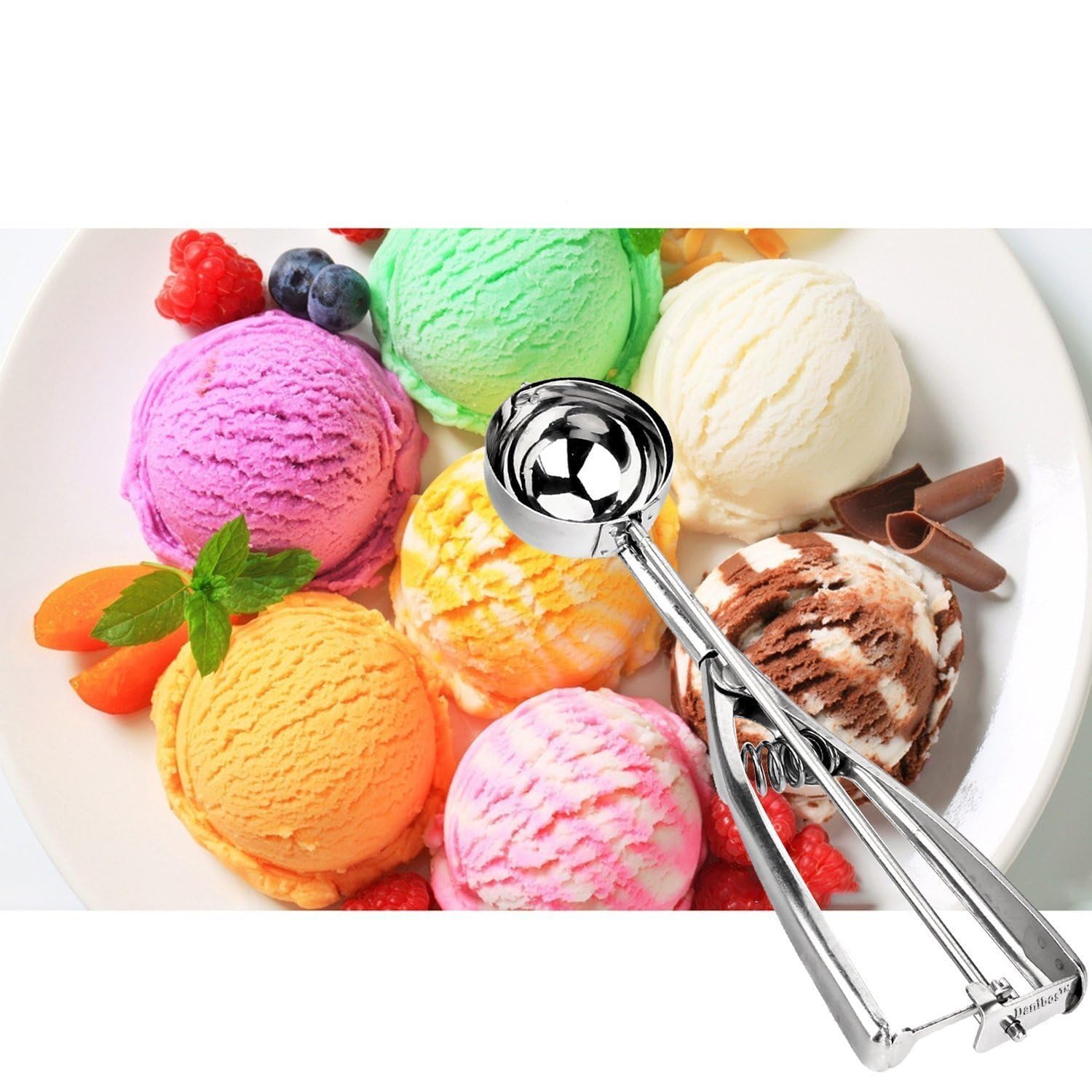 Kitchen Tools Stainless Steel Ice Cream Scooper 3