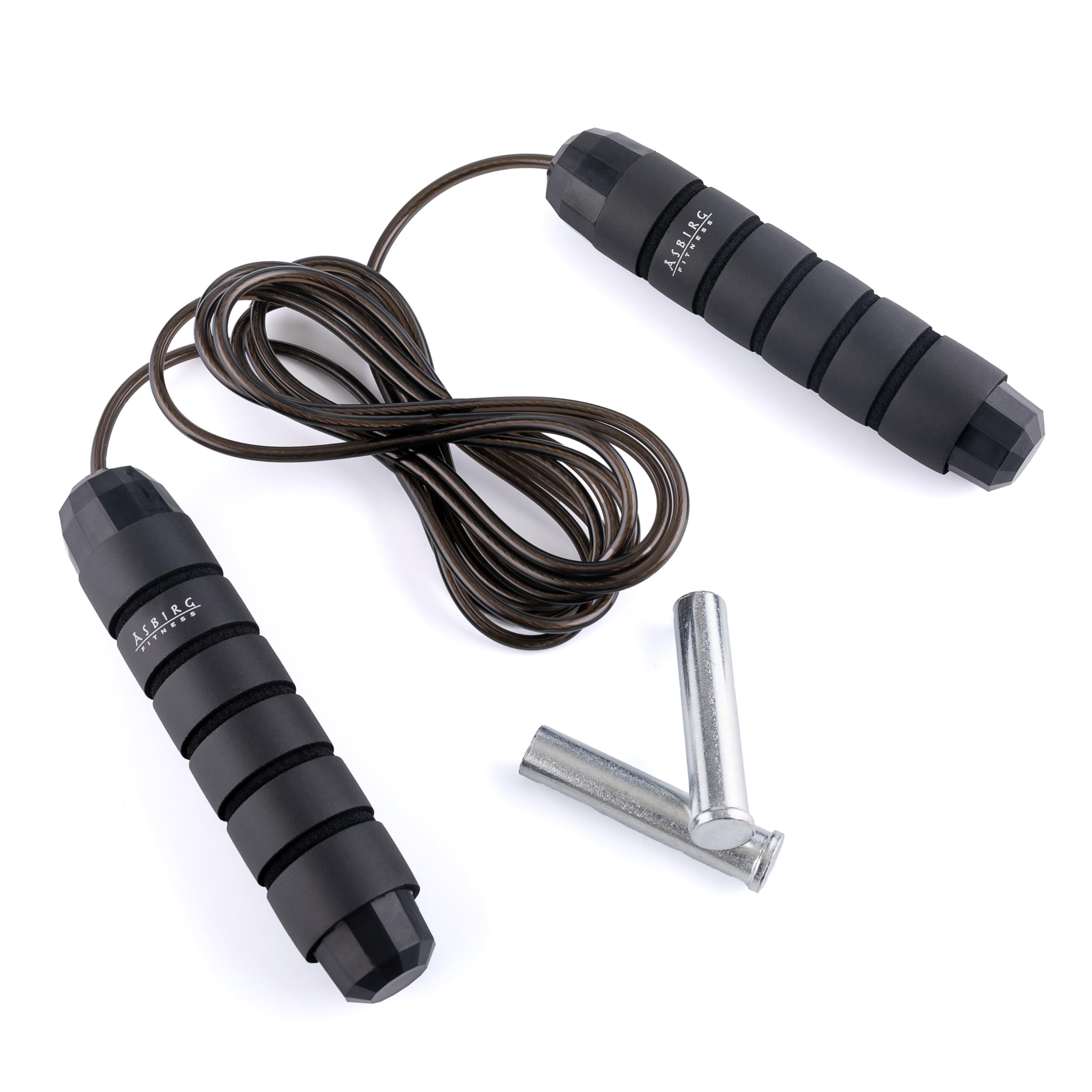 Set Fitness 11 Pezzi – Kit Completo di Accessori da Palestra per casa e Allenamento – Bande Elastiche di Resistenza, Corda per Saltare, Shaker, Asciugamano & Altro – Uomo e Donna
