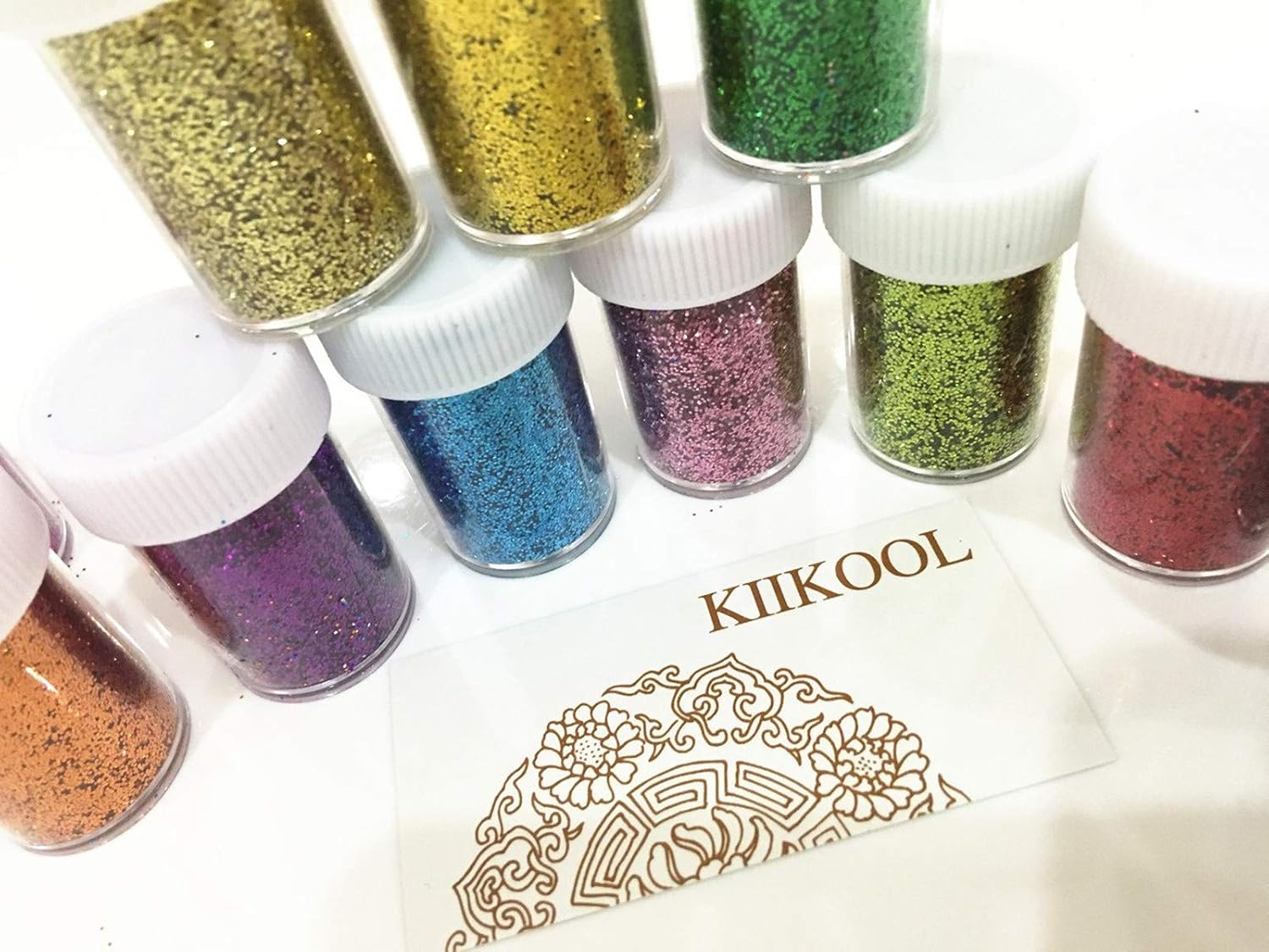 Slime Supplies Glitter Powder Sequins for Slime,Arts Crafts Extra Solvent Resistant Glitter Powder Shakers,Bulk Acrylic Polyester Craft Supplies Glitter Loose Eyeshadow,Assorted Colors,12 Pack Glitter : Arts, Crafts & Sewing