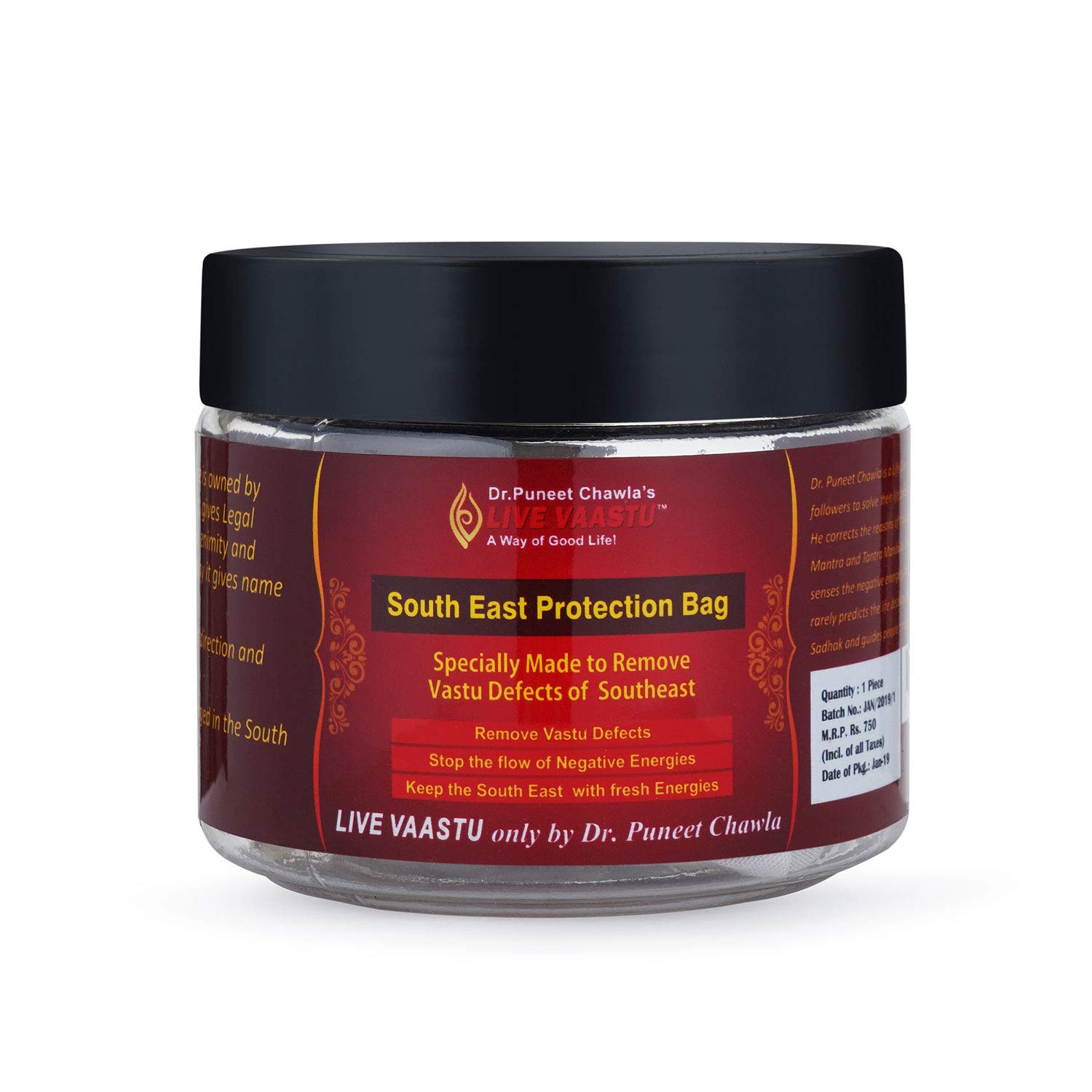 South-East Protection Bag for Vastu | Energized Vastu Dosh Nivaran Remedy for South East Corner | Vastu Protection for Home, Office & Shop | Positive Energy Correction Bag