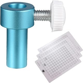 Aluminum Alloy Pen Holder for Marker - Joy Die Cut Machine Pen Adapter with Cutting Mat for (2)