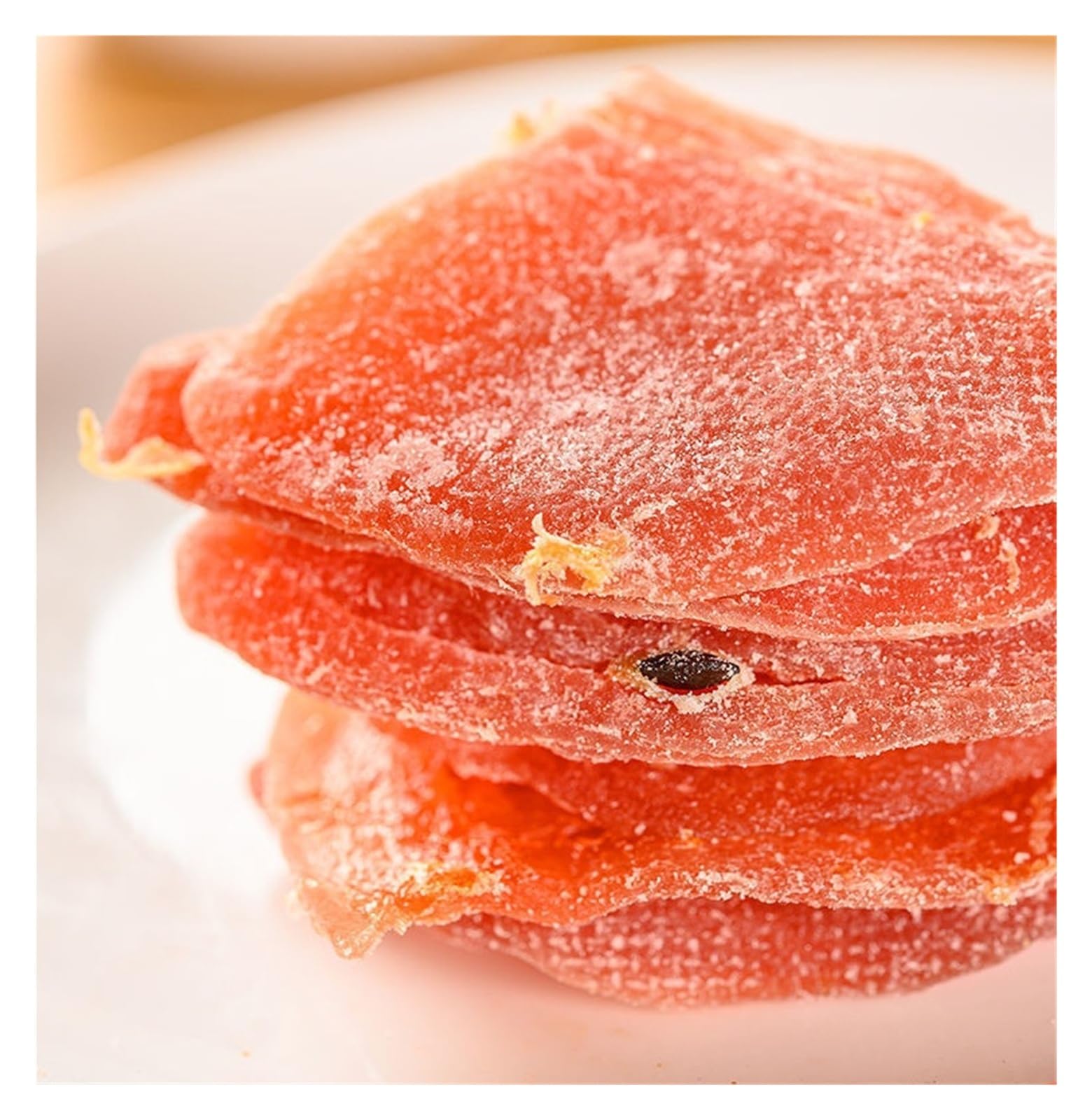 250 G De Maracuyá Seca: Suave, Masticable, Dulce Y Picante Con Un Rico Aroma(2bag)