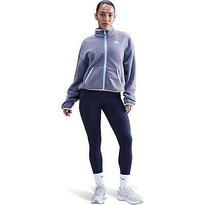 Nike Sportswear Club Fleece Loose Cozy Track Jacket world indigo/celestine blue