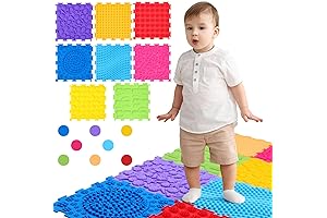 8 Pcs Sensory Mats Enhance Child Development
