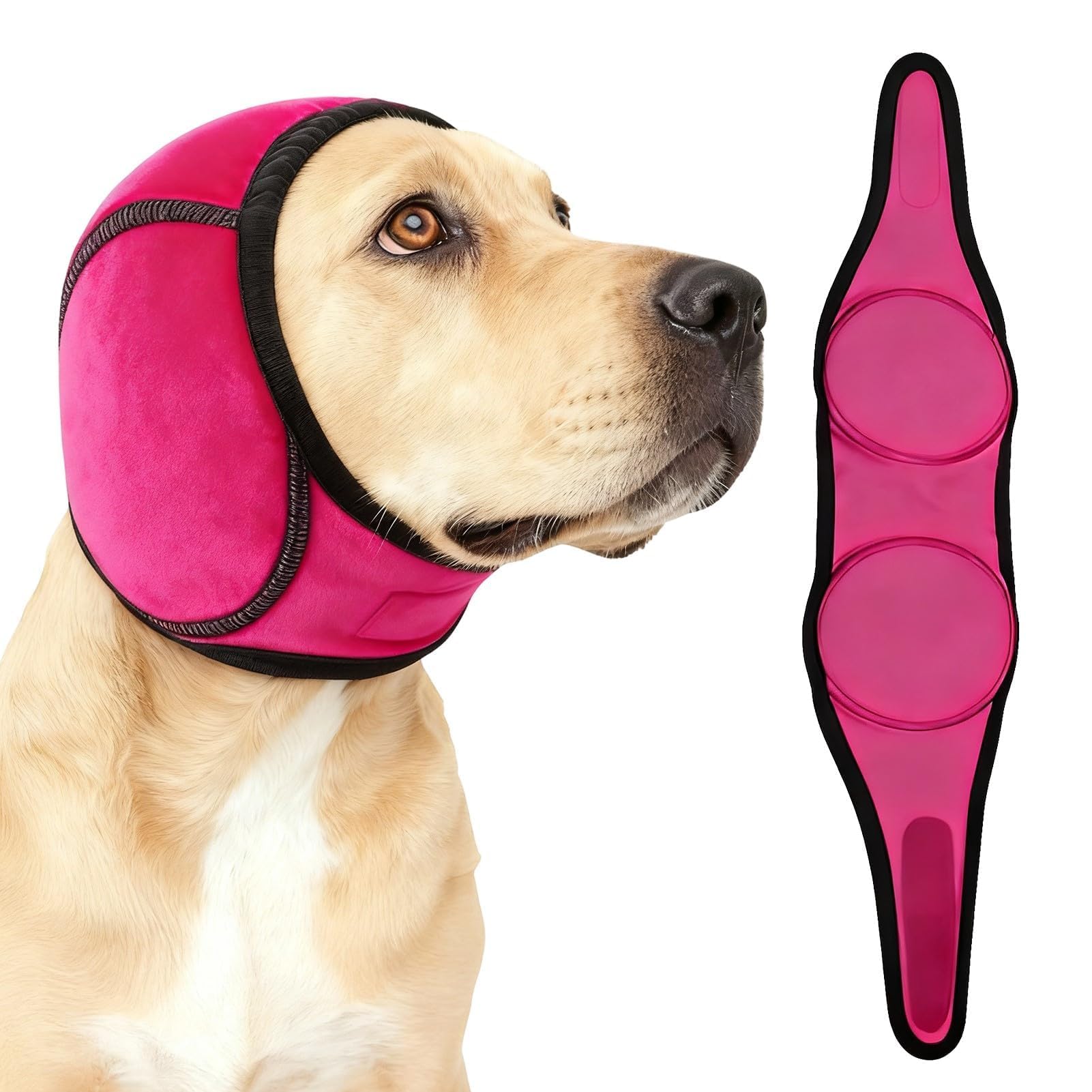 Luminor Peak Dog Ear Protectors, Comfortable Dog Ear Muffs Noise Protection