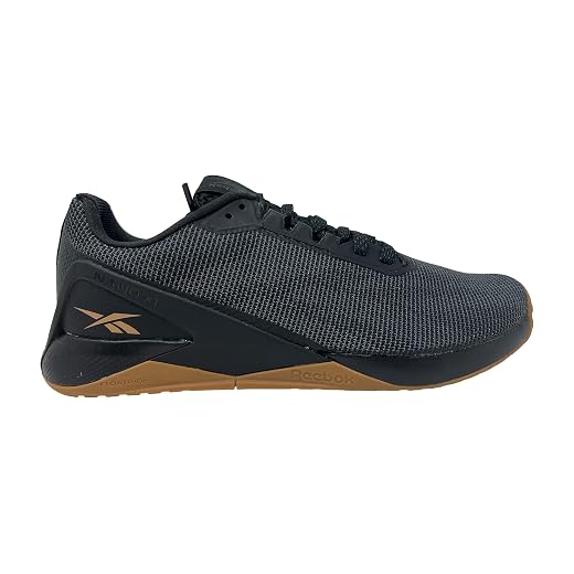 Reebok Men's Nano X1 Cross Trainer (8.5, Core Black/Pure Grey 7/Sepia, Numeric_8_Point_5)