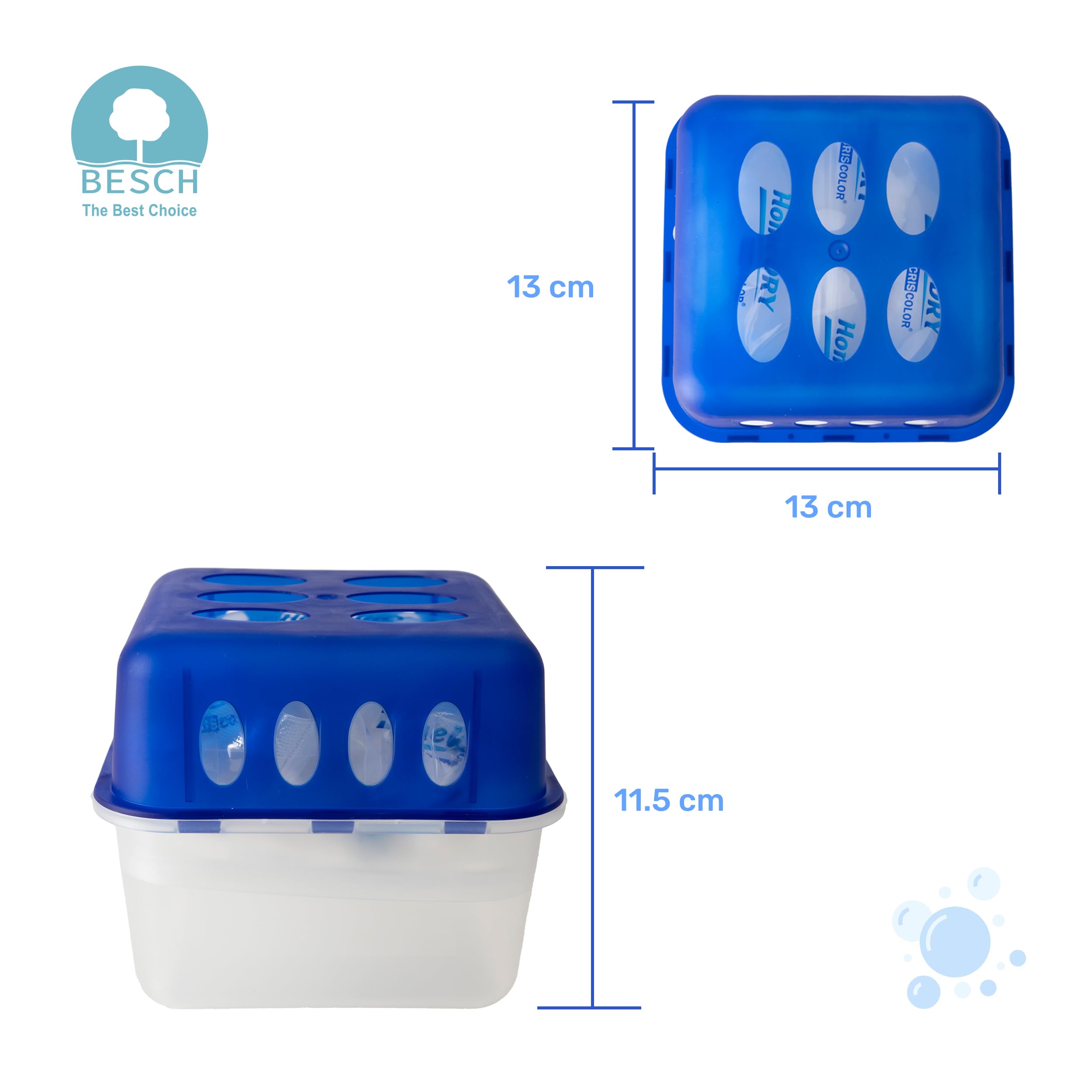 Pack de 6 Recambios Antihumedad de 1000g para Deshumificado, Eliminador de Condensación - Elimina Malos Olores, Antimoho para Armarios, Cajones, Habitaciones