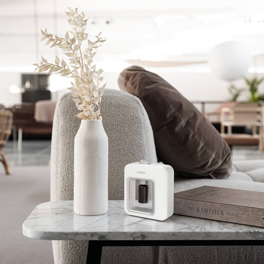 ロキシム　アロマ LOXIM Pride Aromatherapy Diffuser - Waterless Nebulizer