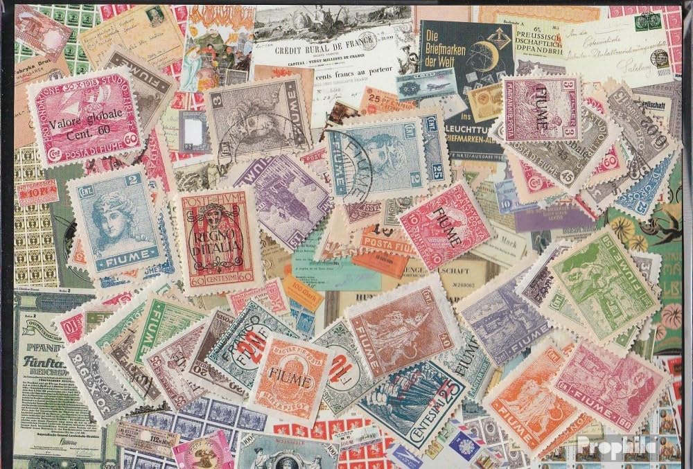 Fiume 50 diversi Francobolli (Francobolli per i collezionisti)