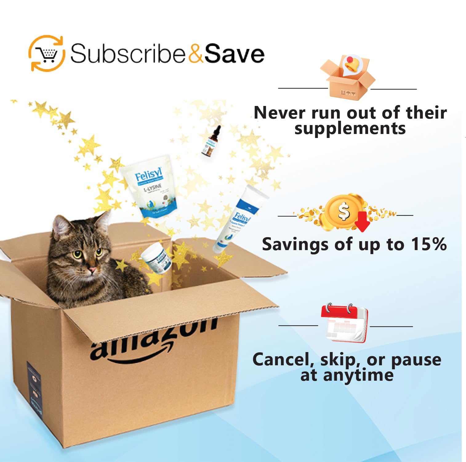 Felisyl L-Lysine for Cats, Feline Immune Support Liquid Concentrate, Chicken Flavor, Supports Immune System & Respiratory Health, Made in USA, 2 fl oz — Amazon image 10